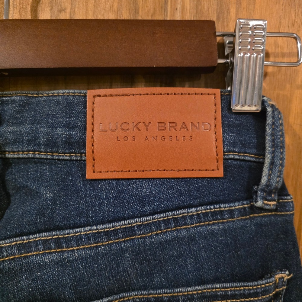 Lucky Brand Skinny Jeans Womens 4/27 Blue Excellent Stretch Medium Wash Denim - Picture 8 of 10
